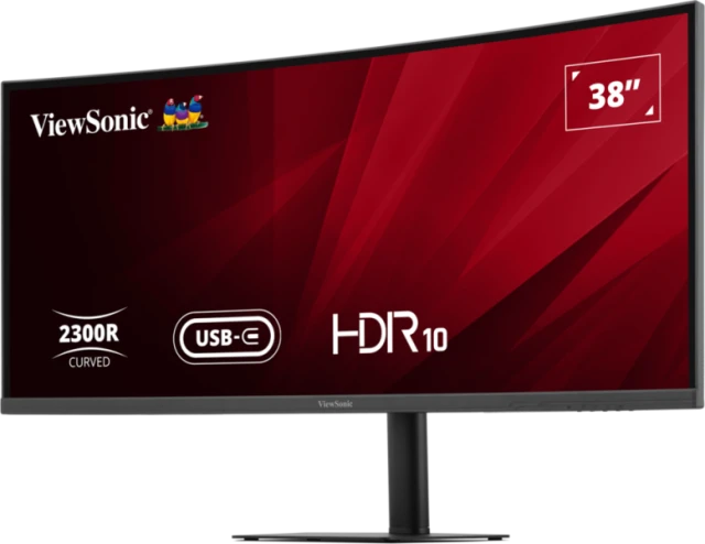 VA3820C 38” UWQHD+ 21:9 Curved Monitor with USB-C Hub - ViewSonic